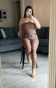 Suede 2 pc set