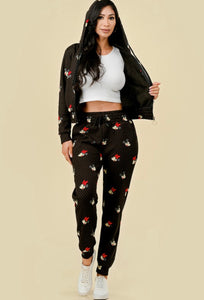 Mickey & Minnie warm set