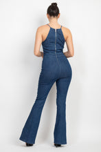 Cargar imagen en el visor de la galería, Denim cut out jumpsuit
