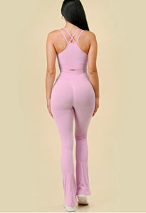 Pretty pink snatched set