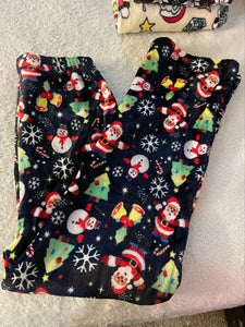 Santa & snowman pjs