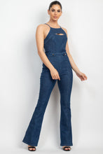 Cargar imagen en el visor de la galería, Denim cut out jumpsuit
