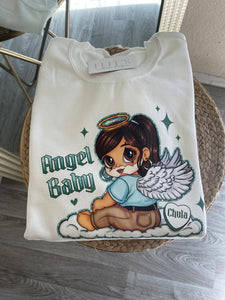Angel baby crew