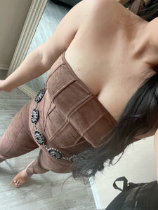 Suede 2 pc set