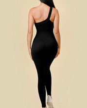 Cargar imagen en el visor de la galería, Black compressing jumpsuit
