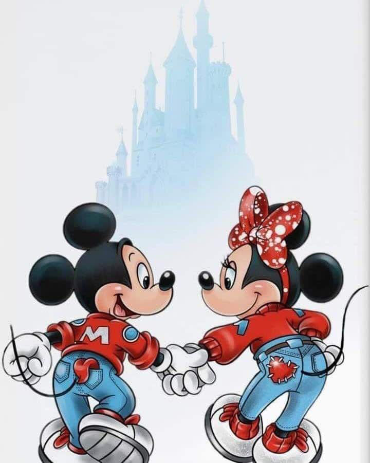 Mickey & mini tumblr