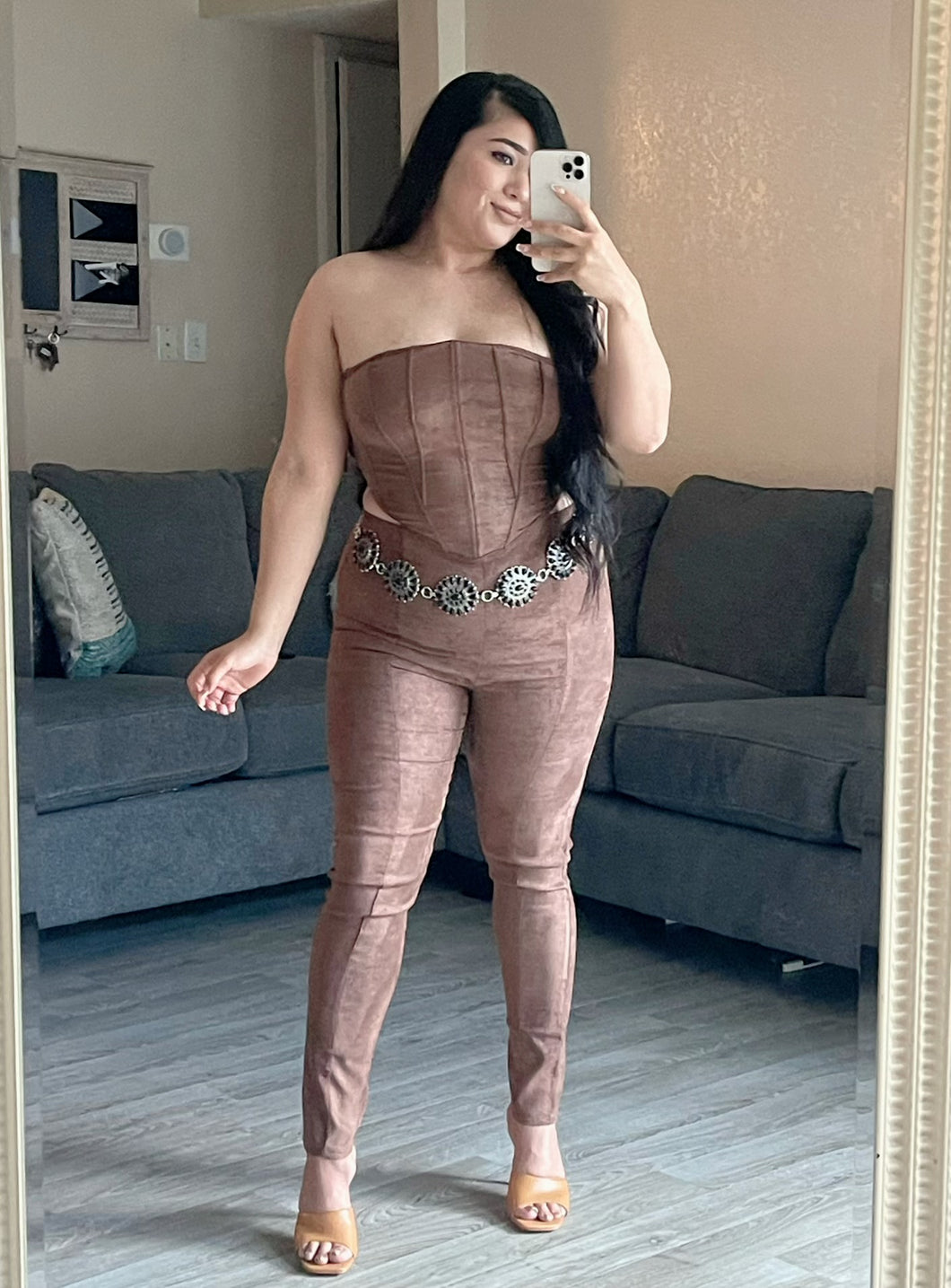 Suede 2 pc set