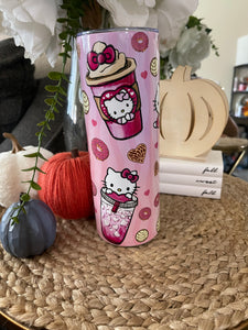 Hello Kitty conchas & frappés tumbler