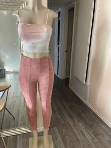 Pretty suede pants