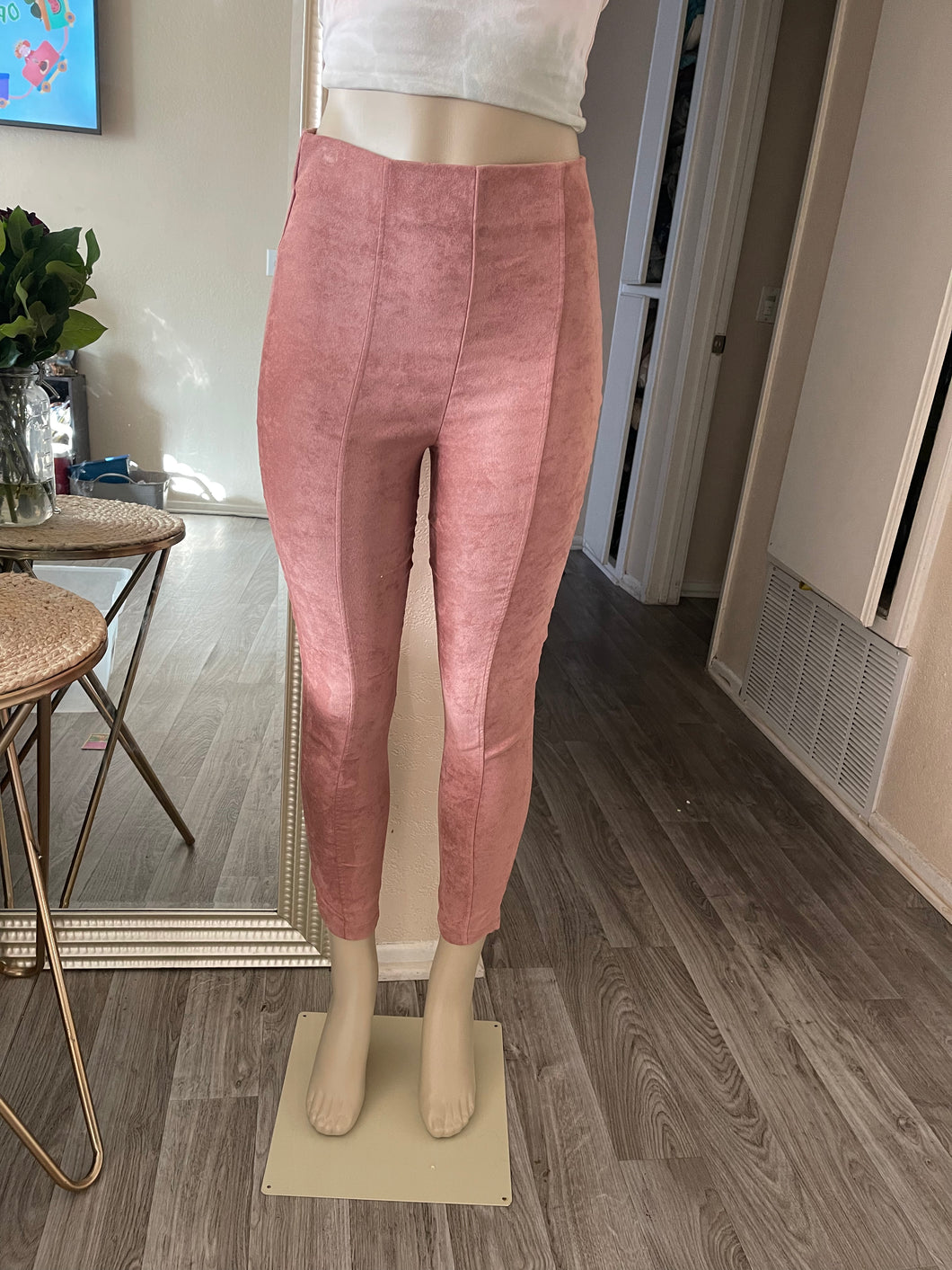 Pretty suede pants