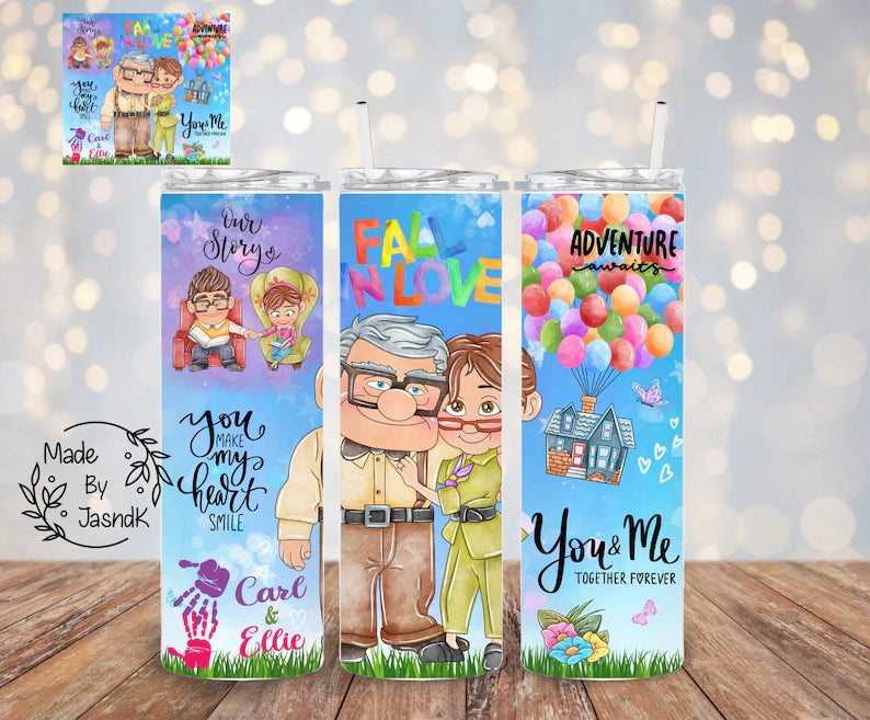 Fall in love tumbler