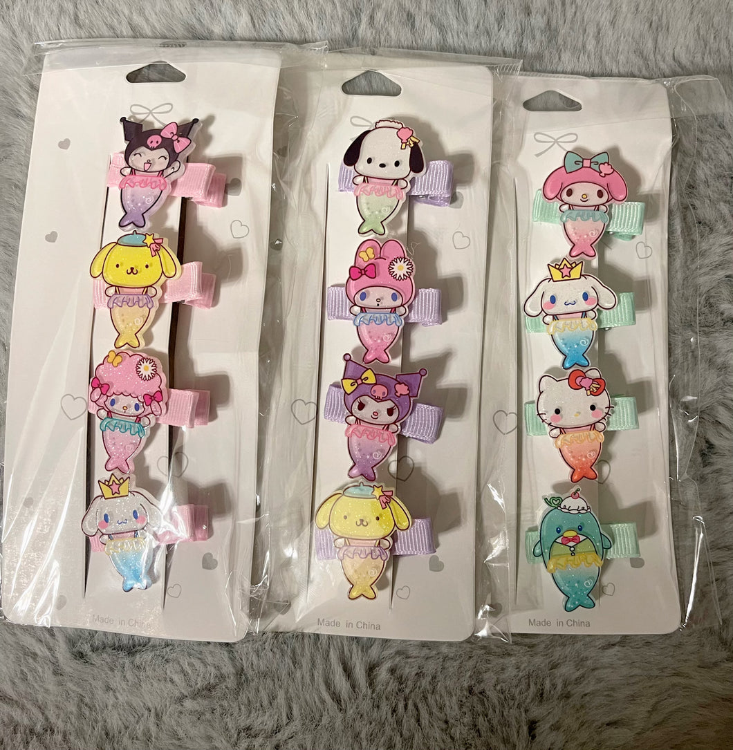 Sanario girl clips