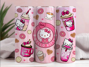 Hello kitty frappe tumbler
