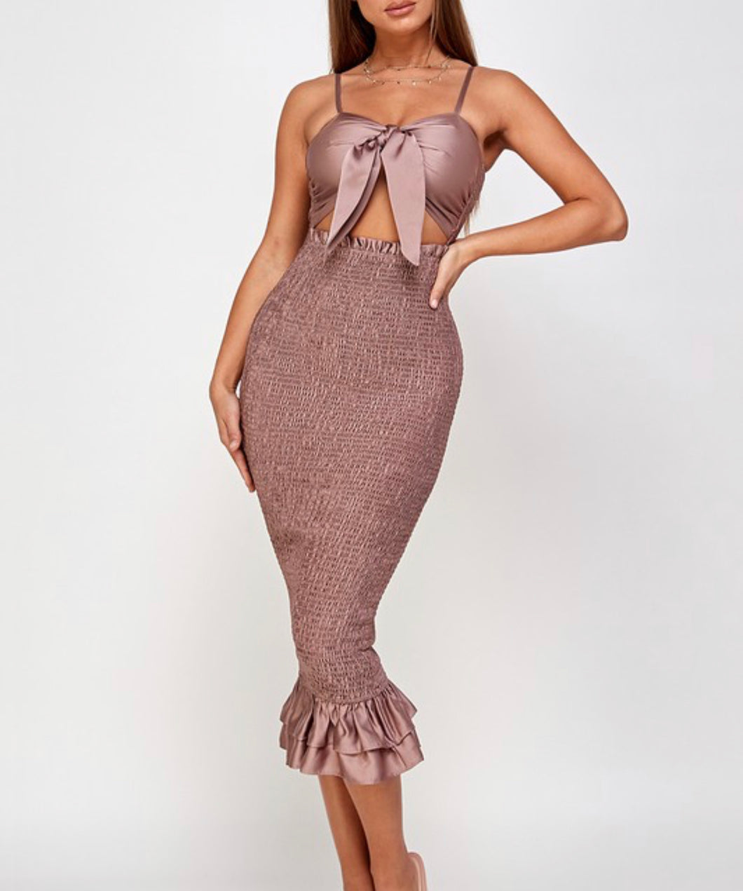 Angela midi dress