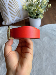 Red Gg belt