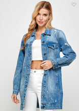 Cargar imagen en el visor de la galería, Denim trench
