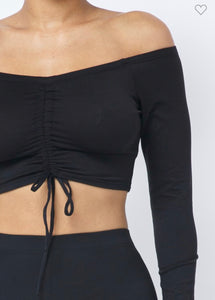 Black scrunch set