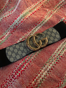 Glam stretchy belt
