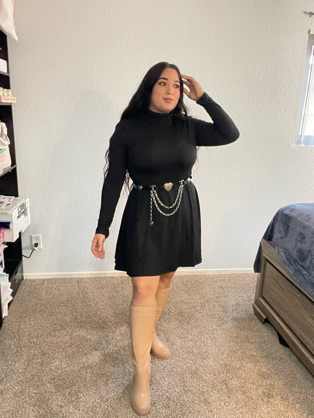 Dark beauty dress