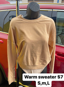 Warm sweater